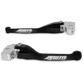 Segunda imagem do produto Kit Manete Kxf 250 21/23 - Kxf 450 19/23 Retrátil 4win Preto