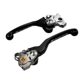 Kit Manete Kxf 250 21/24 - Kxf 450 19/23 Retrátil Preto Zeta Pivot Set