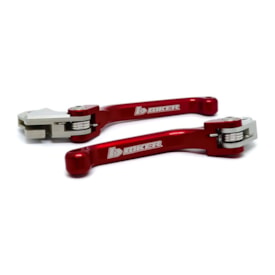 Kit Manete Tornado - Xr 200 Retrátil Biker Vermelho