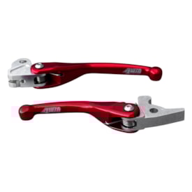 Kit Manete Tornado Xr 250 Retrátil 4win Vermelho