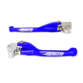 Segunda imagem do produto Kit Manete Yzf 250 09/24 - Yzf 450 09/24 Retrátil 4win Azul