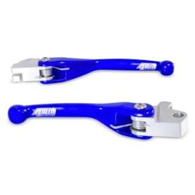 Kit Manete Yzf 250 09/24 - Yzf 450 09/24 Retrátil 4win Azul
