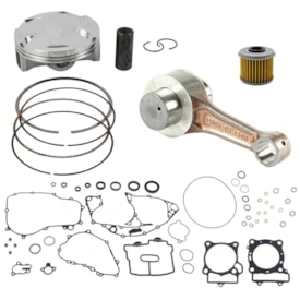 Kit Motor Crf 250r 18/19 Pistão Biela Juntas Vertex