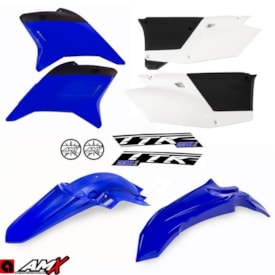 Kit Plástico Amx Ttr 230 Azul Branco
