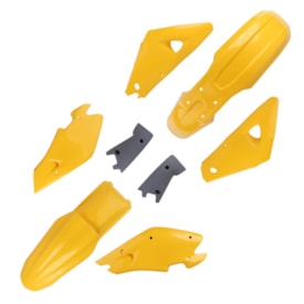 Kit Plástico Completo Husqvarna 2T 00/03 Ufo Amarelo