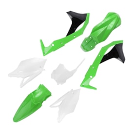 Kit Plástico Completo Kxf 450 18/18 Ufo Verde Branco
