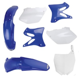 Kit Plástico Completo Yz 125/250 06/12 Ufo Azul Branco