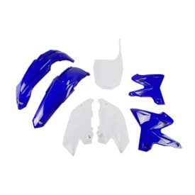 Kit Plástico Completo Yz 125 - 250 10/13 Ufo Azul Branco