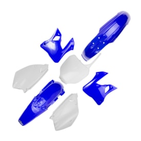 Kit Plástico Completo Yz 125/250 96/01 Ufo Azul Branco