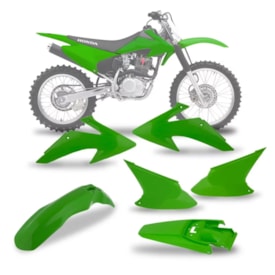 Kit Plástico Crf 230 08/14 Protork Verde