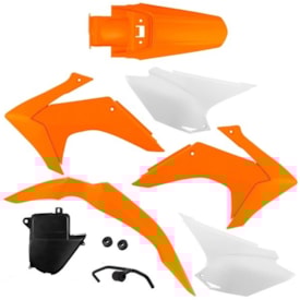 Kit Plástico Crf 230 15/22 Protork Laranja
