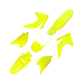 Kit Plástico Crf 230 15/22 Ufo Amarelo Fluor