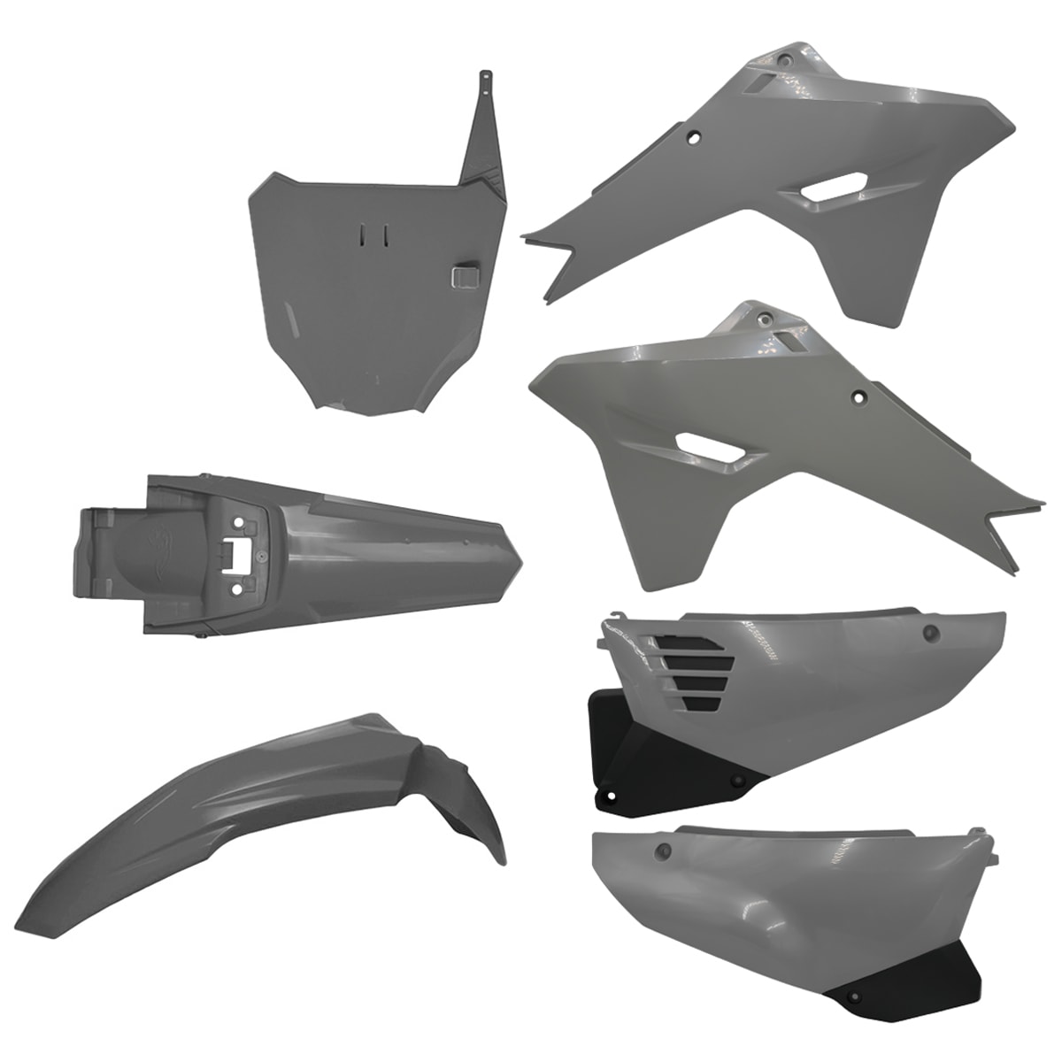 Kit Plástico Crf 230 Amx F-27 Completo Cinza