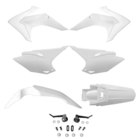 Kit Plástico Crf 230 Avtec Branco
