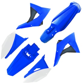 Segunda imagem do produto Kit Plástico Crf 230 Biker Elite Azul