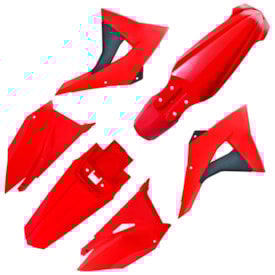 Segunda imagem do produto Kit Plástico Crf 230 Biker Elite Vermelho