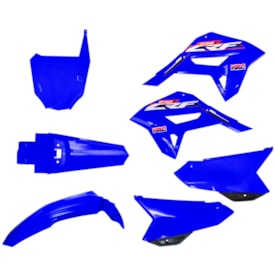 Kit Plástico Crf 230 Completo Amx F21 Azul