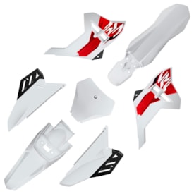 Kit Plástico Crf 230 Completo Biker MY25 Branco