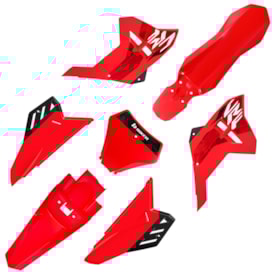 Kit Plástico Crf 230 Completo Biker MY25 Vermelho