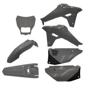 Kit Plástico Crf 250f 300f Completo Amx F-27 Cinza