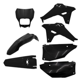 Kit Plástico Crf 250f 300f Completo Amx F-27 Preto