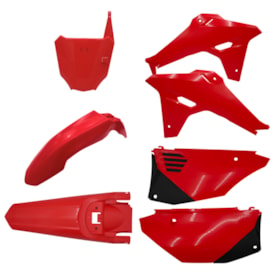 Kit Plástico Crf 250f 300f Completo Amx F-27 Vermelho