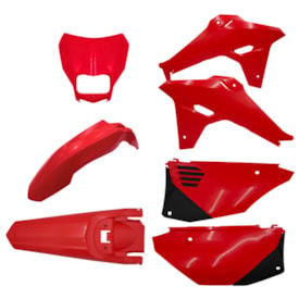 Kit Plástico Crf 250f 300f Completo Amx F-27 Vermelho