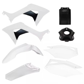 Kit Plástico Crf 250f Amx Branco