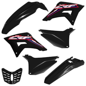 Kit Plástico Crf 250f Anker Alligator Preto
