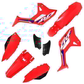 Kit Plástico Crf 250f Biker R1de Vermelho