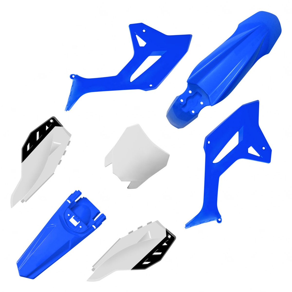 Kit Plástico Crf 250f Completo Biker 4ction Vermelho Branco