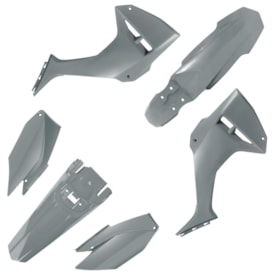 Kit Plástico Crf 250f - Crf 300f Biker MY26 Cinza