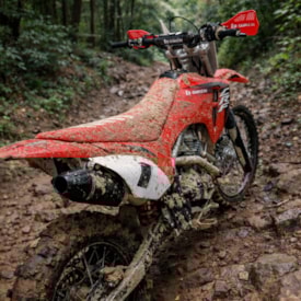 Segunda imagem do produto Kit Plástico Crf 250f - Crf 300f Biker MY26 Vermelho