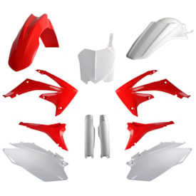Kit Plástico Crf 250r 10/13 - Crf 450r 09/12 Mod.11 Polisport Original