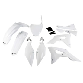 Kit Plástico Crf 250r 18/21 - Crf 450r 17/20 Completo Ufo Branco