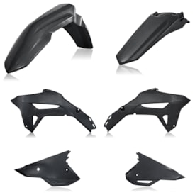Kit Plástico Crf 250r 22/24 - Crf 450r 21/24 Acerbis Preto