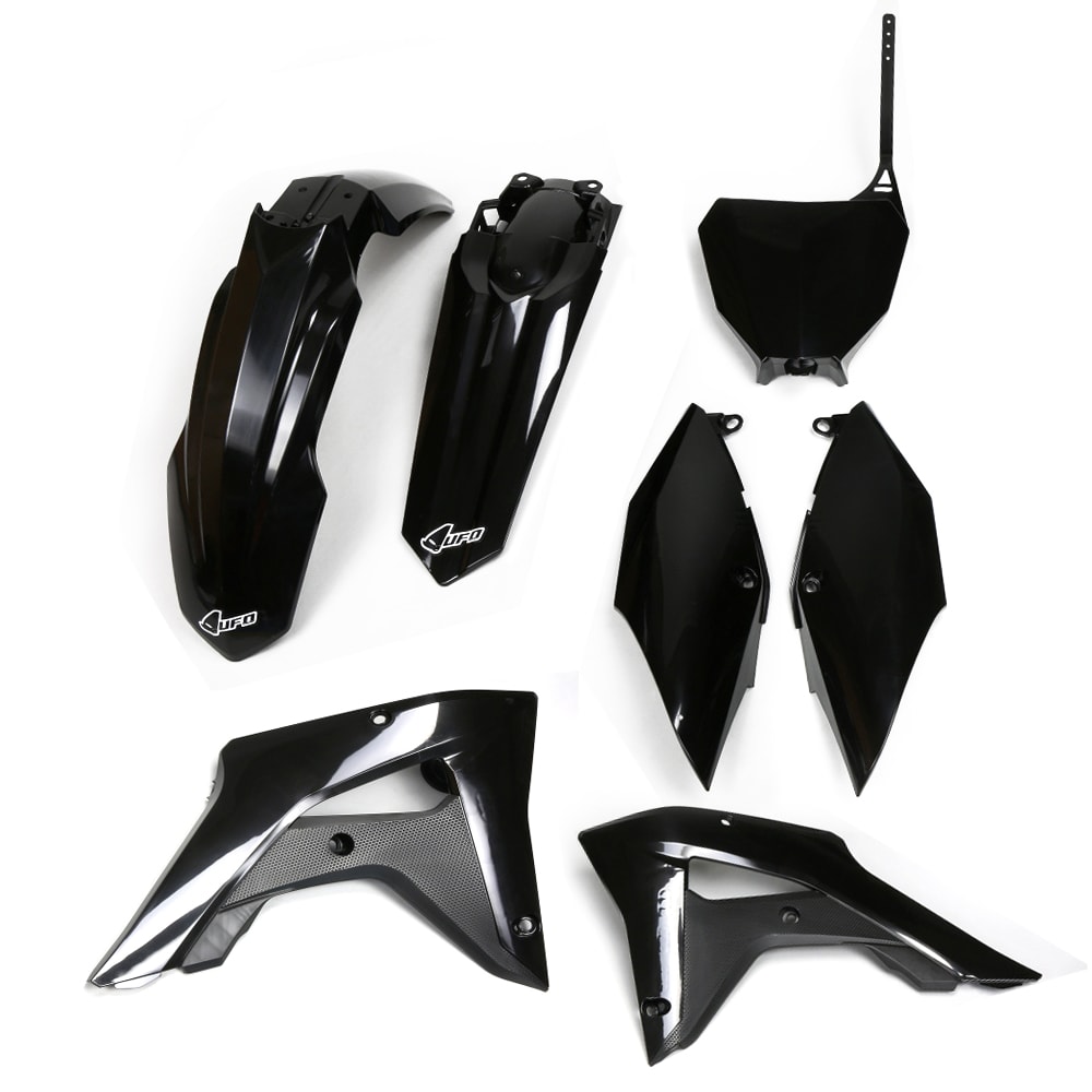Kit Plástico Crf 250rx 19/21 - Crf 450rx 17/20 Completo Ufo Preto