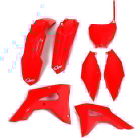 Kit Plástico Crf 250rx 19/21 - Crf 450rx 17/20 Completo Ufo Vermelho