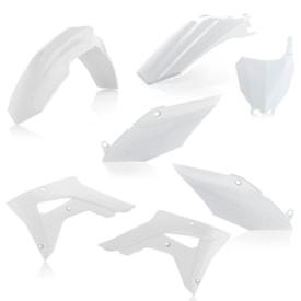 Kit Plástico Crf 450rx 17/18 Completo Acerbis Branco