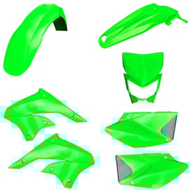 Kit Plástico Klx 450r Amx Completo Verde