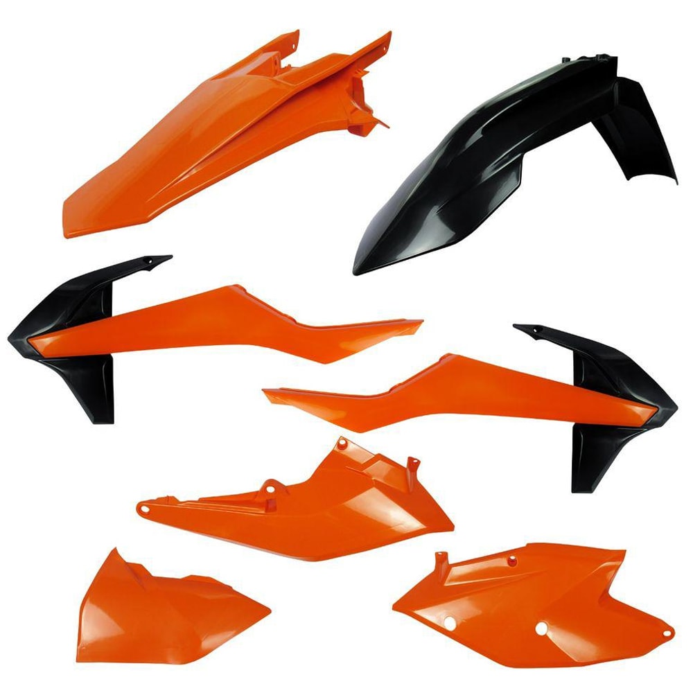 プラスチックタンク　KTM Kit Plástico Ktm 250 - 350 - 450 Excf 17/19 Amx Preto Laranja