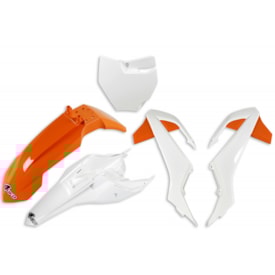 Kit Plástico Ktm 65 Sx 16/23 Ufo Original Laranja Branco