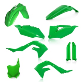 Kit Plástico Kx 250x 21/24 - Kx 450x 21/24 Completo Acerbis Verde