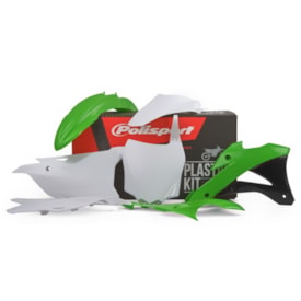 Kit Plástico Kx 85 14/21 - Kx 100 14/21 Polisport Verde