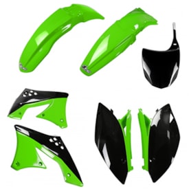Kit Plástico Kxf 250 09/12 Ufo Verde Preto