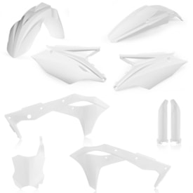 Kit Plástico Kxf 250 17/20 Completo Acerbis Branco