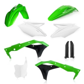 Kit Plástico Kxf 250 17/20 Completo Acerbis Original Verde