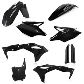 Kit Plástico Kxf 250 17/20 Completo Acerbis Preto