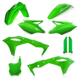 Kit Plástico Kxf 250 17/20 Completo Acerbis Verde