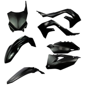 Kit Plástico Kxf 250 21/24 - Kxf 450 19/23 Completo Amx Preto